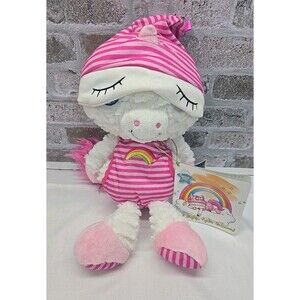 Dan Dee Little Sleepy Caps Cuddly Plush Toy Fyala Unicorn Stuffed Animal